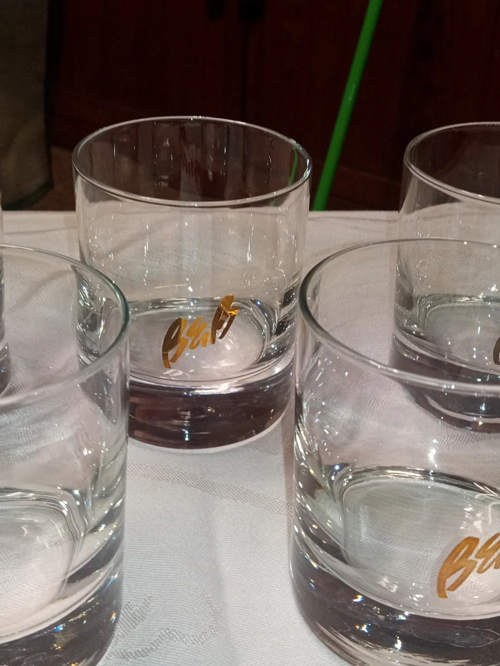 vintage B&B (Bénédictine & Brandy) Liqueur old-fashioned/rocks glasses